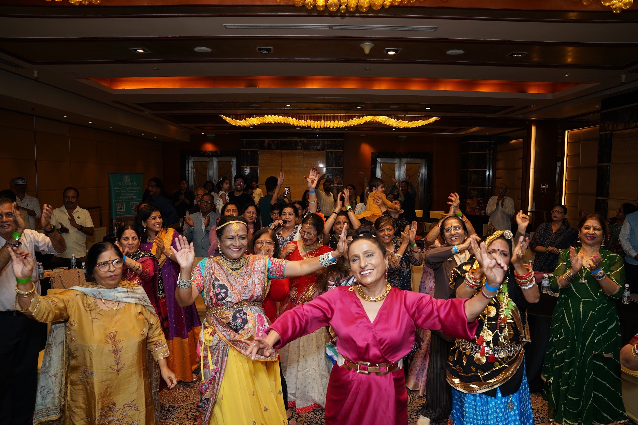 Members dancing together